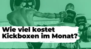 Wie viel kostet Kickboxen im Monat?