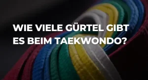 Wie viele Gürtel gibt es beim Taekwondo?