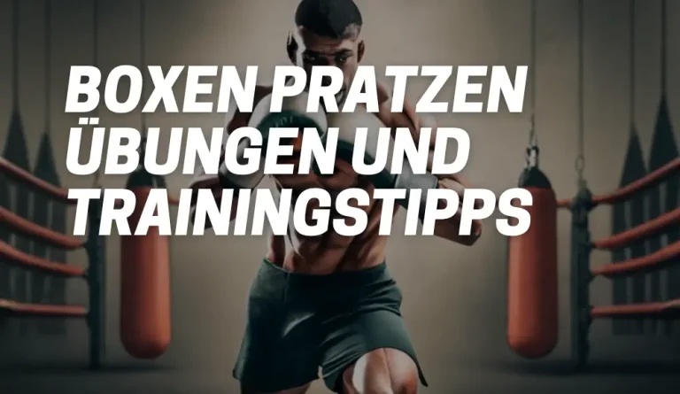 Boxen Pratzen Übungen: Perfekte Technik und Trainingstipps